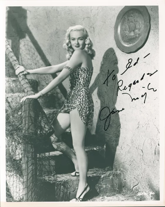 Jane Nigh autograph