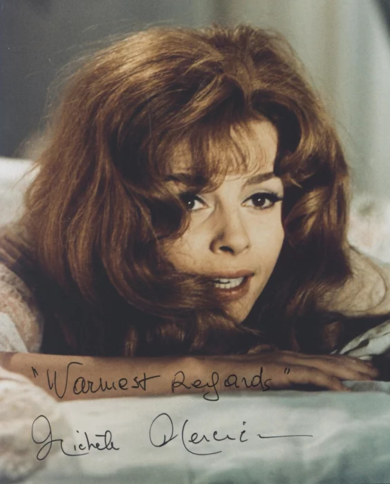 Michele Mercier autograph