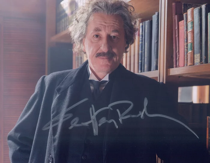 Geoffrey Rush autograph