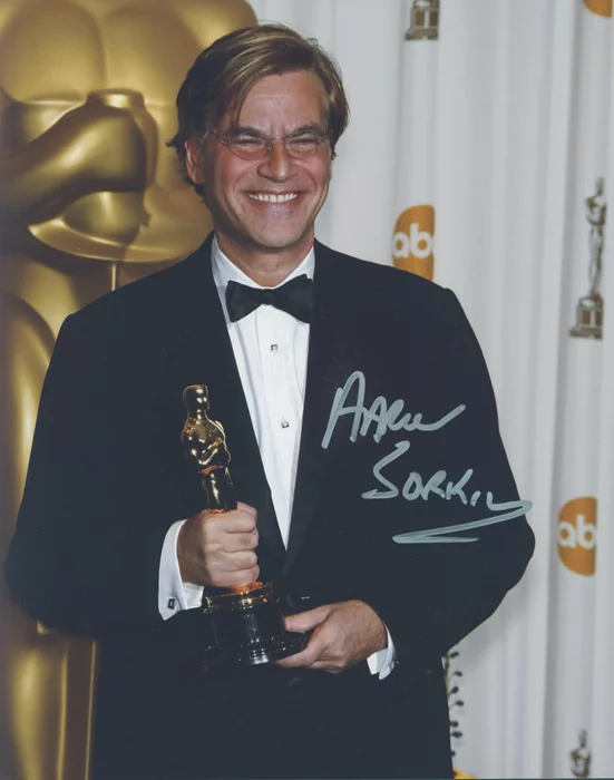 Aaron Sorkin autograph