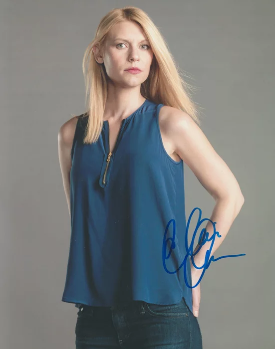 Claire Danes autograph