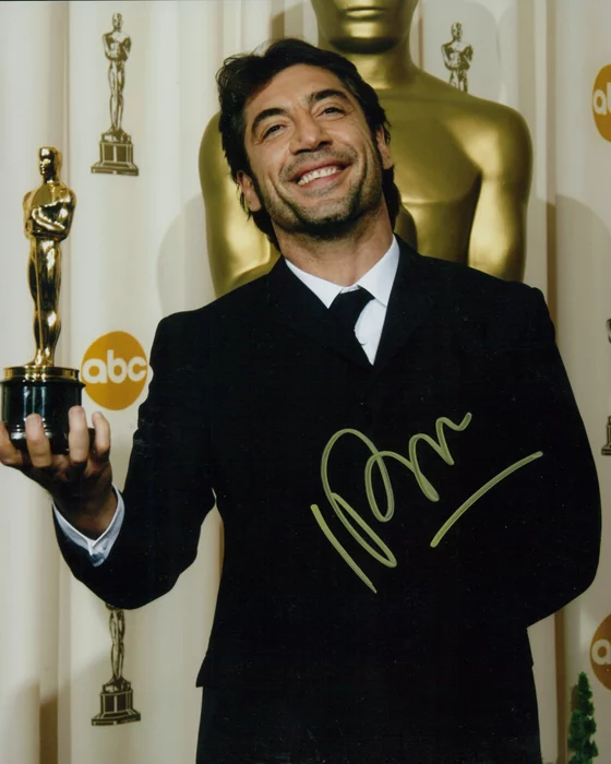 Javier Bardem autograph