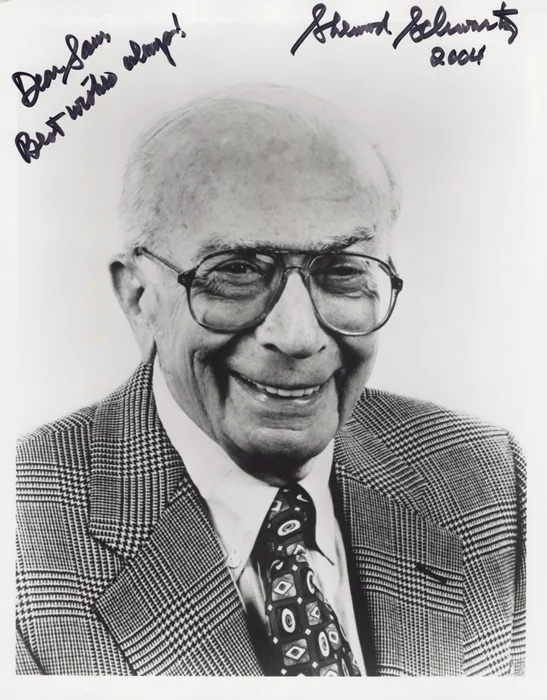 Sherwood Schwartz autograph