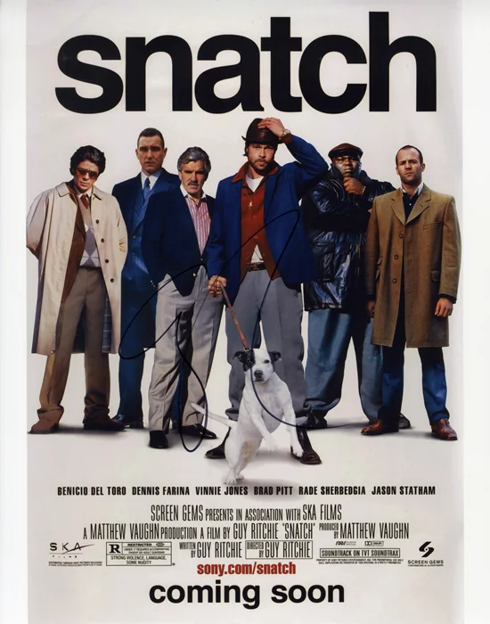 Guy Ritchie autograph