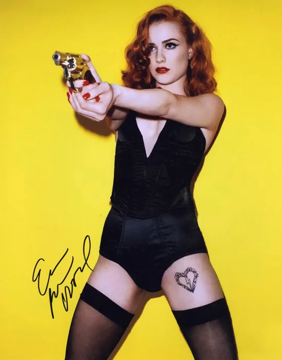 Evan Rachel Wood autograph