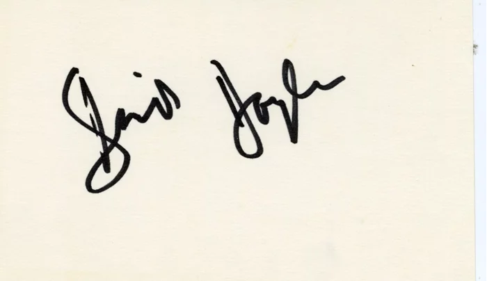 David Doyle autograph