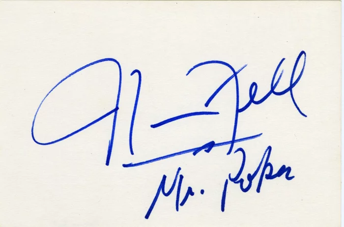 Norman Fell autograph