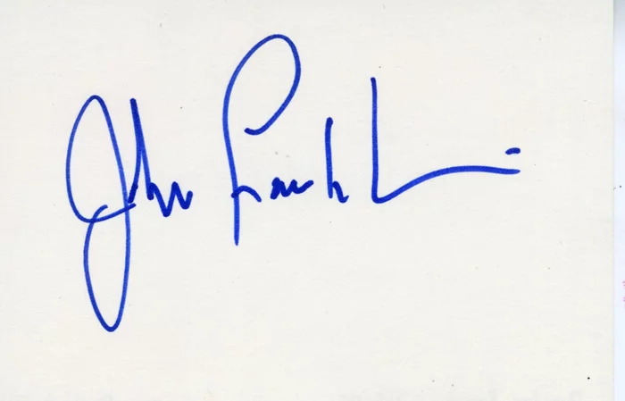 John Frankenheimer autograph