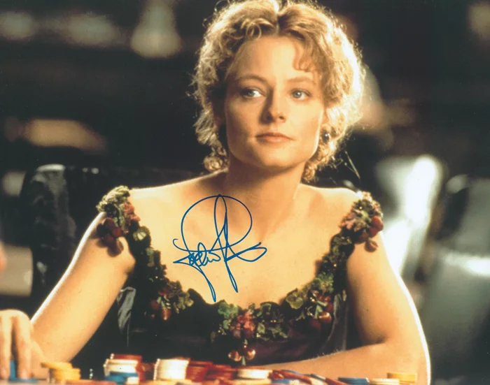 Jodie Foster autograph