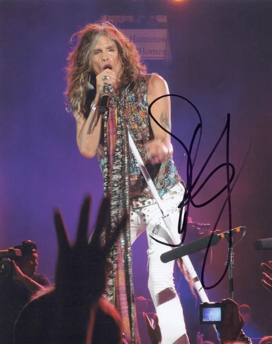 Steven Tyler autograph