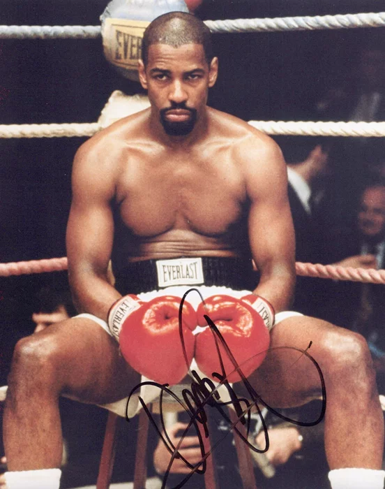 Denzel Washington autograph