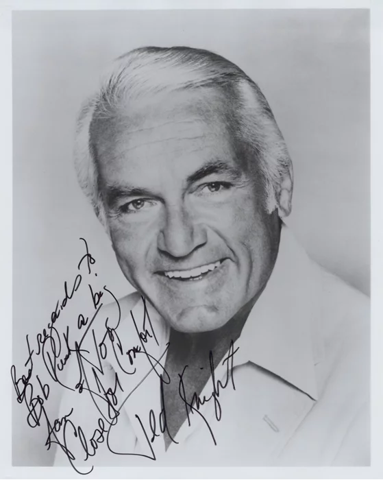 Ted Knight autograph