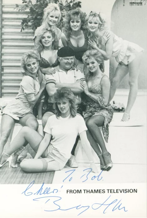 Benny Hill autograph