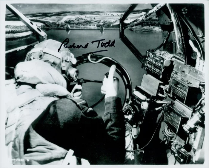 Richard Todd autograph