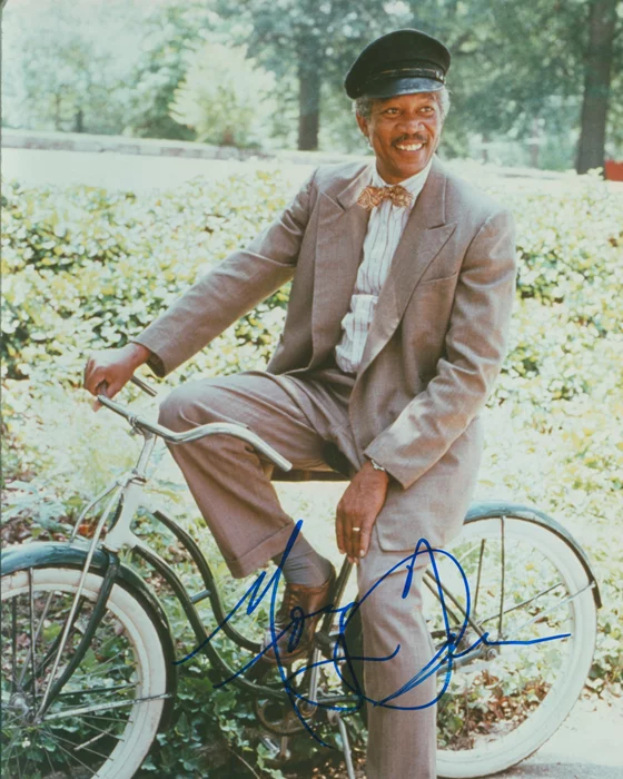 Morgan Freeman autograph