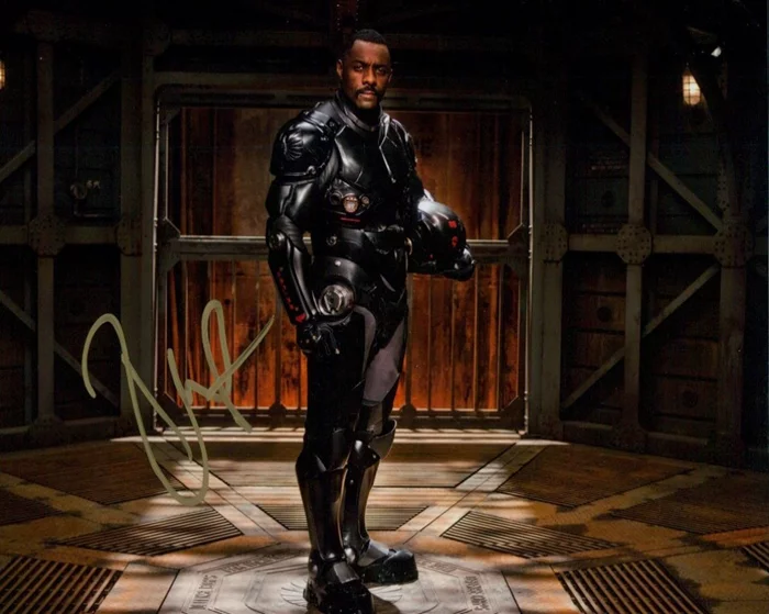 Idris Elba autograph