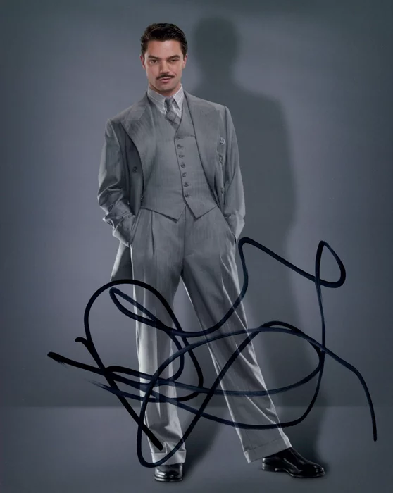 Dominic Cooper autograph