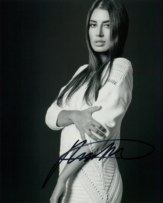 Maria Hageli autograph
