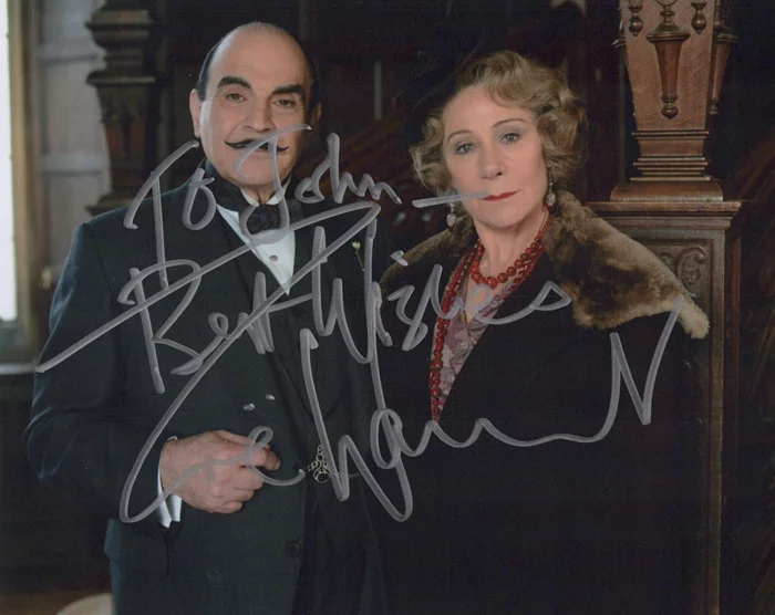 Zoe Wanamaker autograph