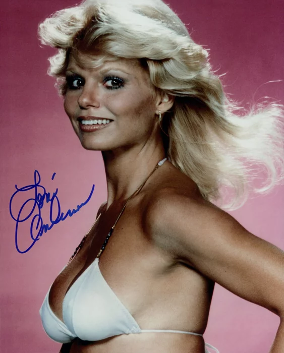 Loni Anderson autograph