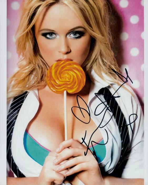 Emily Atack autograph