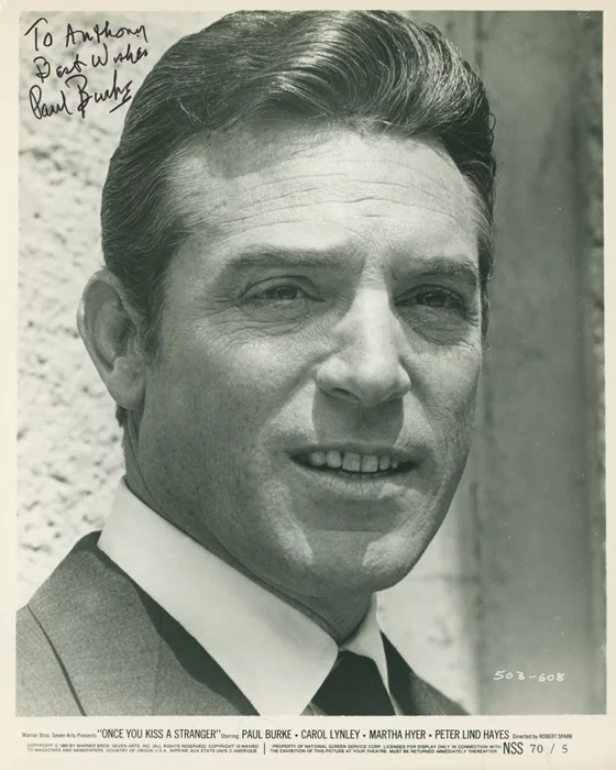 Paul Burke autograph