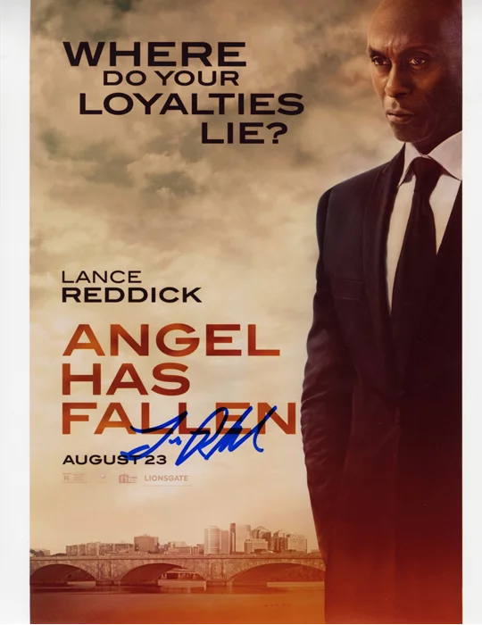 Lance Reddick autograph