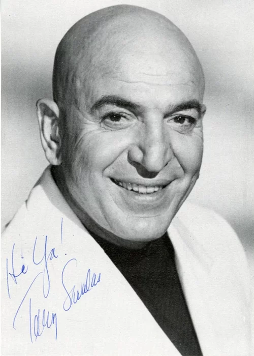 Telly Savalas autograph