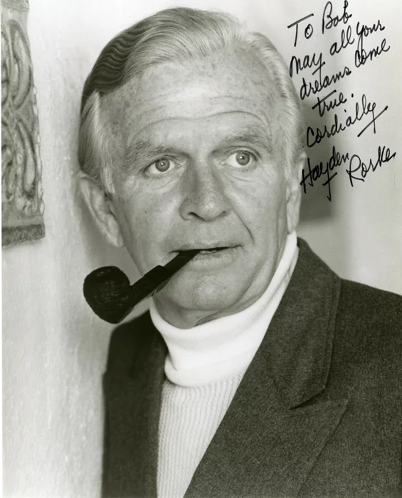 Hayden Rorke autograph