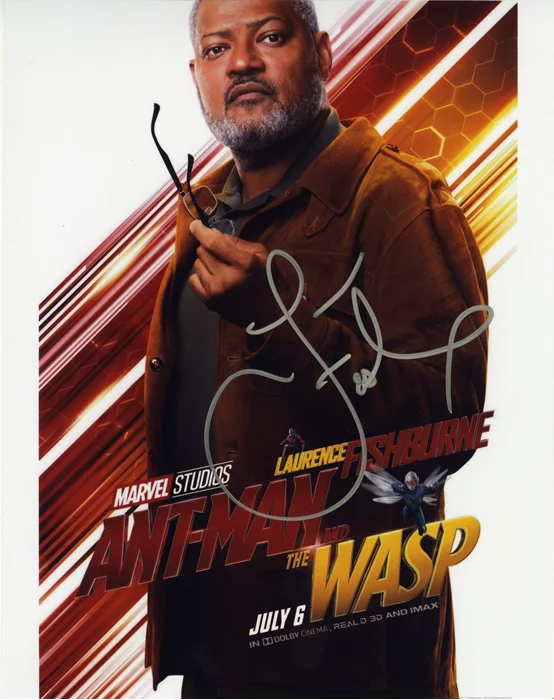 Laurence Fishburne autograph