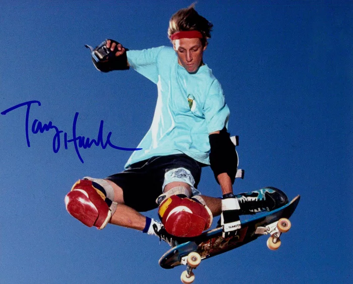 Tony Hawk autograph