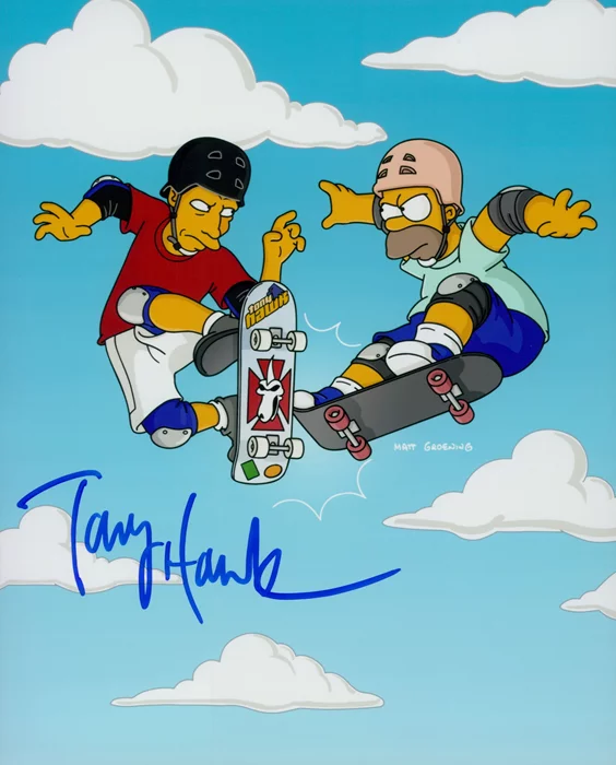 Tony Hawk autograph