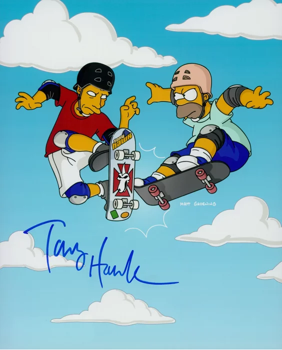 Tony Hawk autograph
