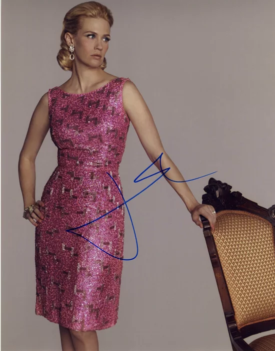 January Jones autograph