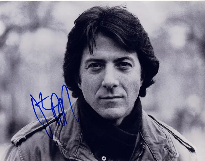 Dustin Hoffman autograph