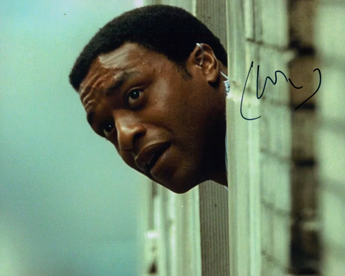 Chiwetel Ejiofor autograph