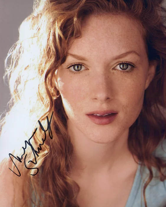 Wrenn Schmidt autograph