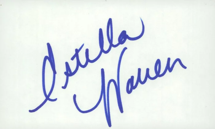 Estella Warren autograph
