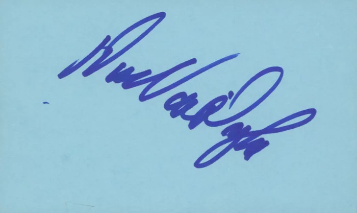 Dick Van Dyke autograph