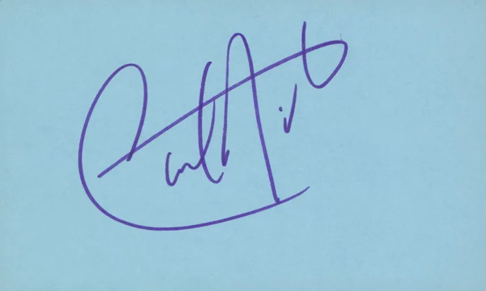 Carlos Santana autograph