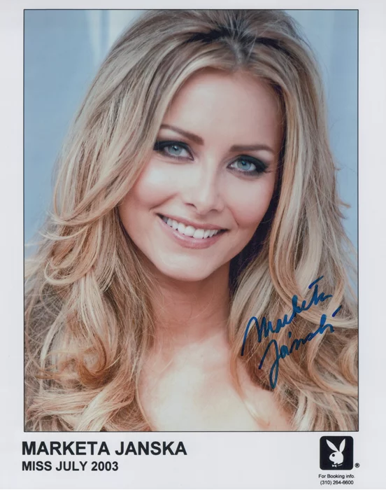 Marketa Janska autograph