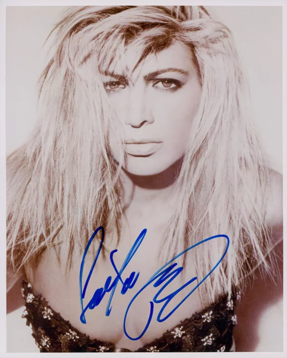 Taylor Dayne autograph