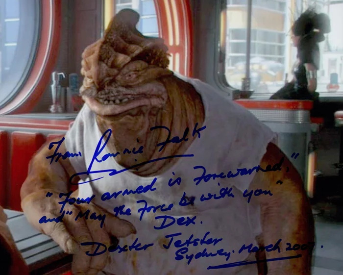 Ronnie Falk autograph