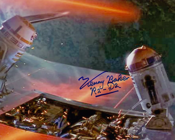 Kenny Baker autograph