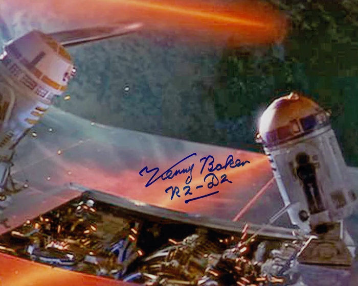 Kenny Baker autograph