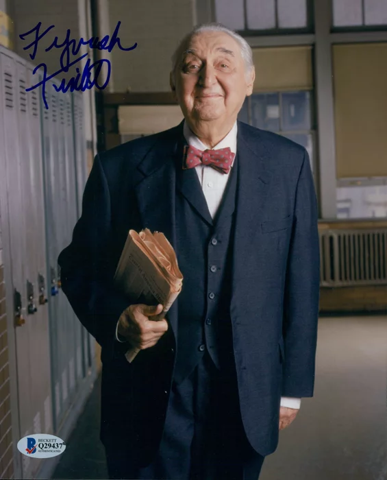 Fyvush Finkel autograph