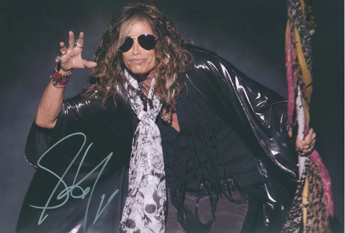 Steven Tyler autograph