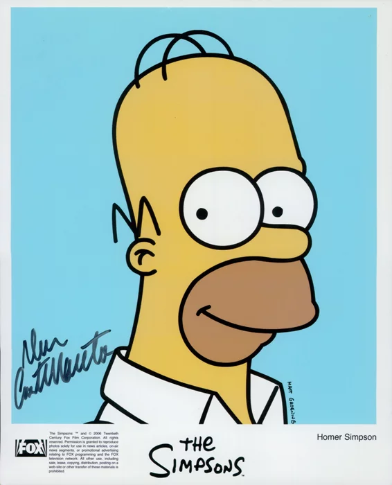 Dan Castellaneta autograph