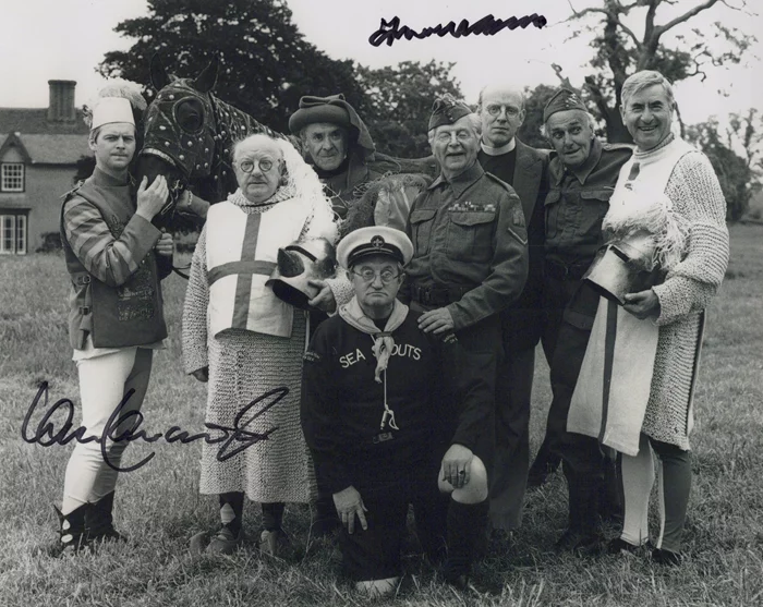 Dad's Army autograph