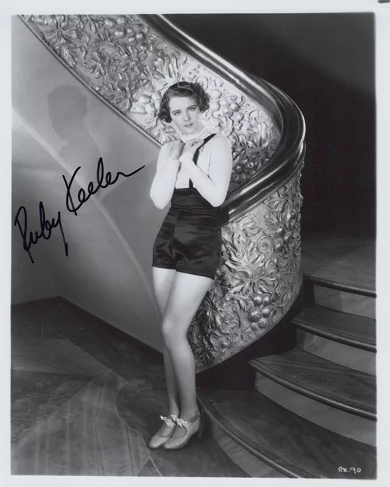 Ruby Keeler autograph
